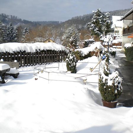 Hotel Pension Haus Berghof Hellenthal Exterior photo