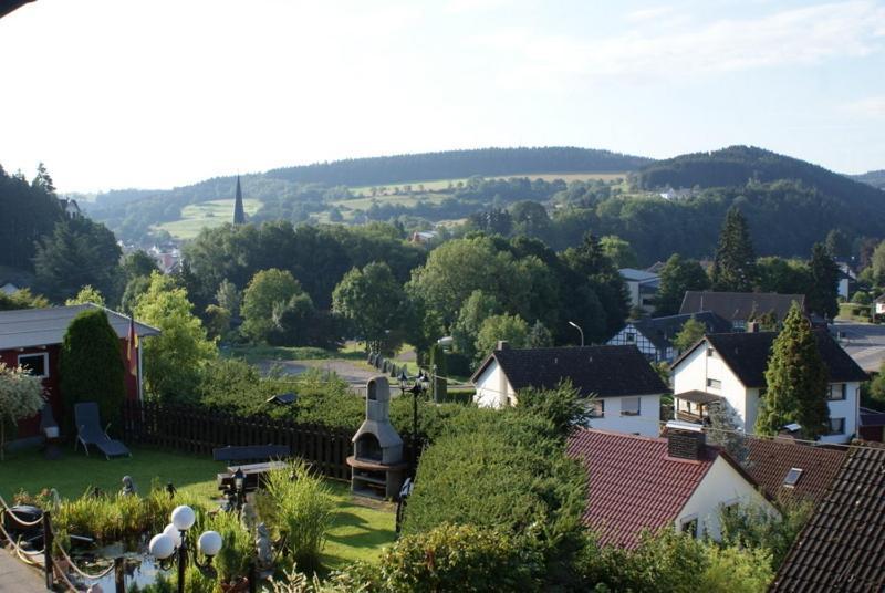 Hotel Pension Haus Berghof Hellenthal Exterior photo